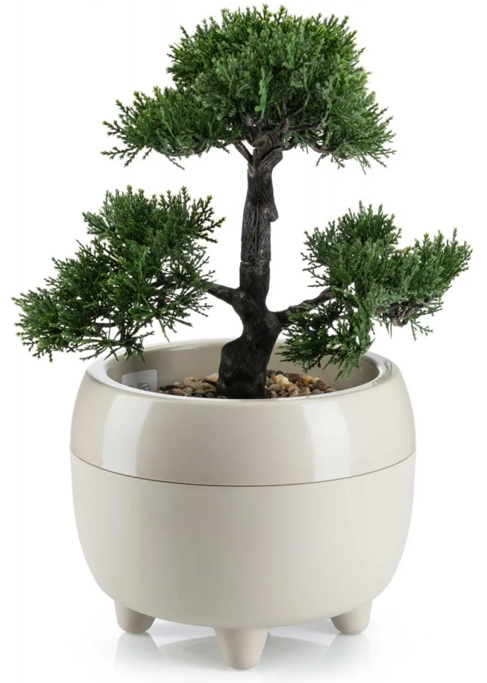Zestaw donic na nóżkach botanica beżowe * HowHomely Clearance