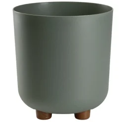 Zestaw donic TERRA na nóżkach recykling szarozielone 2 szt * HowHomely New