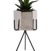 Zestaw 3 doniczek Sashi Silver * HowHomely Discount