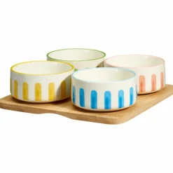 Zestaw do serwowania 5 el. Sunny Stripes * HowHomely