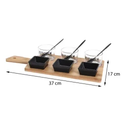 Zestaw do serwowania przekąsek 10 el. * Excellent Houseware