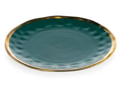 Zestaw dwóch talerzy LISSA GREEN GOLD * HowHomely