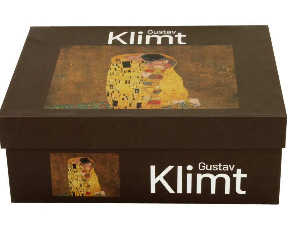 Zestaw 2 filiżanek espresso Klimt The Kiss 90 ml * Duo