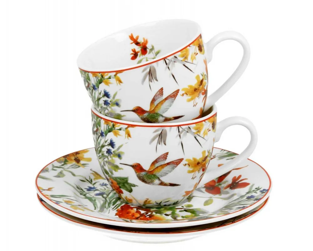 Zestaw 2 filiżanek espresso Linnea 90 ml * Duo Outlet