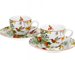 Zestaw 2 filiżanek espresso Linnea 90 ml * Duo Outlet