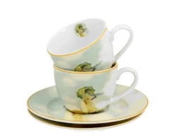 Zestaw 2 filiżanek espresso Monet Woman With Parasol 90 ml * Duo Discount