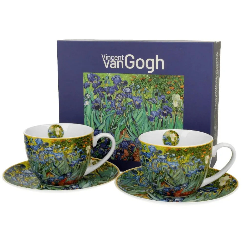 Zestaw 2 filiżanek 250 ml Van Gogh Irises * Duo Sale