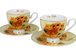 Zestaw 2 filiżanek Van Gogh Sunflowers 220 ml * Duo Outlet