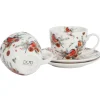 Zestaw filiżanek ze spodkami 2 sztuki CHRISTMAS BIRDS 1 250 ml * Duo Online