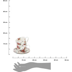 Zestaw filiżanek ze spodkami 2 sztuki CHRISTMAS BIRDS 1 250 ml * Duo Online