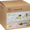 Zestaw 4 kieliszków do ginu 700 ml * Secret de Gourmet Best