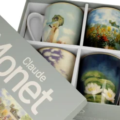 Zestaw 4 kubków Claude Monet 350 ml * Duo Sale