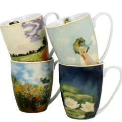 Zestaw 4 kubków Claude Monet 350 ml * Duo Sale