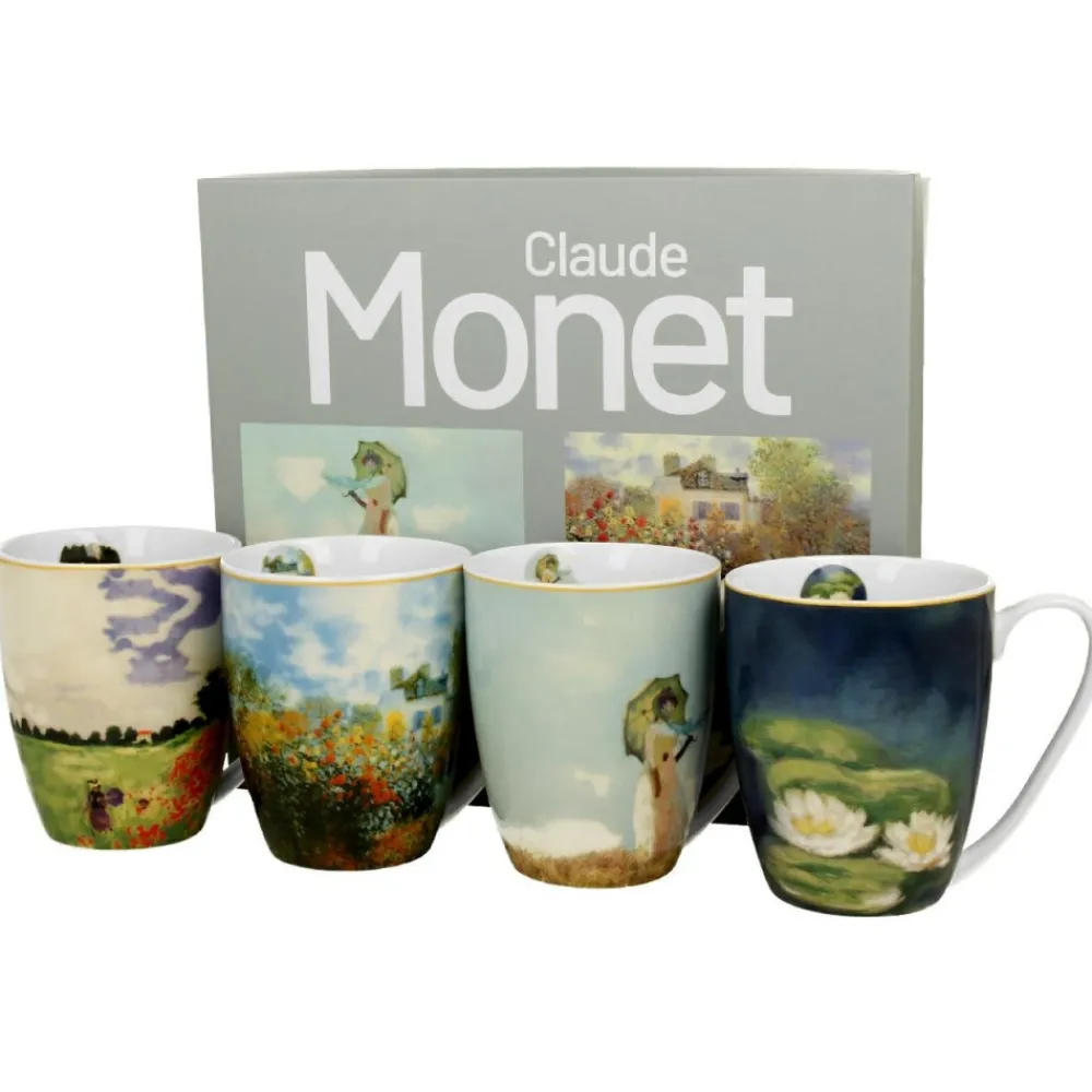Zestaw 4 kubków Claude Monet 350 ml * Duo Sale