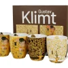Zestaw 4 kubków Gustav Klimt 350 ml Opakowanie prezentowe * Duo Best