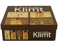 Zestaw 4 kubków Gustav Klimt 350 ml Opakowanie prezentowe * Duo Best