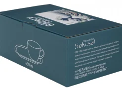 Zestaw śniadaniowy filiżanka ze spodkiem Hokusai The Great Wave * Duo Online