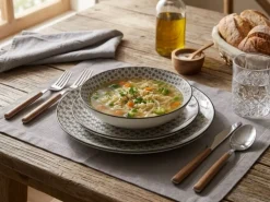 Zestaw obiadowy dla 6 osób Bohemia Flower * Secret de Gourmet Discount