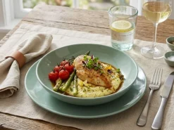 Zestaw obiadowy dla 6 osób Colorama miętowy * Secret de Gourmet Best