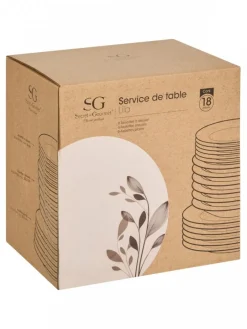 Zestaw obiadowy dla 6 osób Lila * Secret de Gourmet Clearance