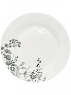 Zestaw obiadowy dla 6 osób White Floral * Secret de Gourmet Hot