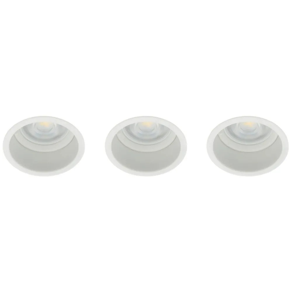 Zestaw opraw podtynkowych CUP 3 PC SET biały 3xGU10 * Nowodvorski Outlet