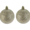 Zestaw ozdób choinkowych w kolorze szampańskim 32 szt * H&S Decoration Online