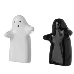 Zestaw pojemników na podstawce SALT & PEPPER * HowHomely Sale