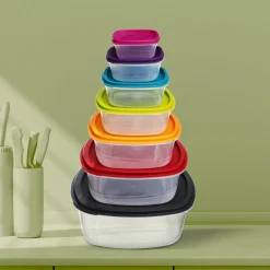 Zestaw 7 pojemników na żywność Colors * 5five Simply Smart Best