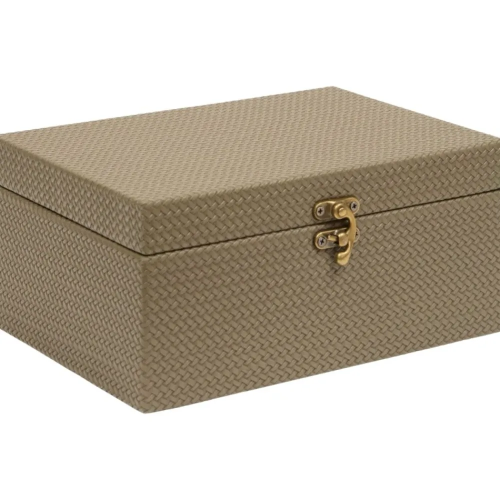 Zestaw 4 pudełek Bonie khaki * Atmosphera Outlet