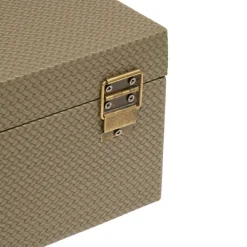 Zestaw 4 pudełek Bonie khaki * Atmosphera Outlet