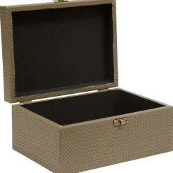 Zestaw 4 pudełek Bonie khaki * Atmosphera Outlet