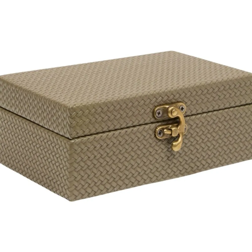 Zestaw 4 pudełek Bonie khaki * Atmosphera Outlet