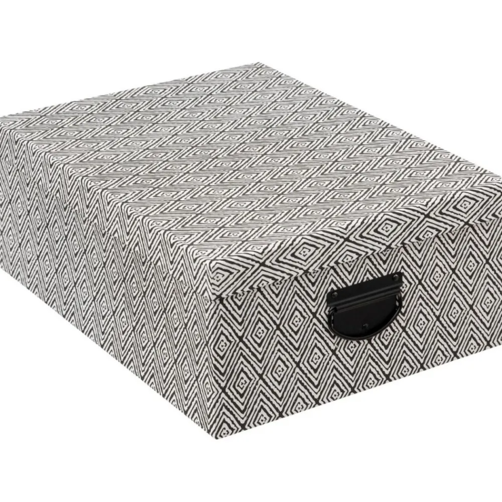 Zestaw 4 pudełek z wytłaczanym wzorem * 5five Simply Smart Sale