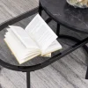 Zestaw stolików kawowych Spiro czarne * Actona Hot