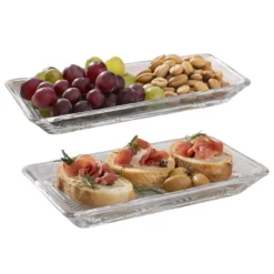 Zestaw 2 szt tac ze szkła MADLEN 22x12 cm * PASABAHÇE Sale
