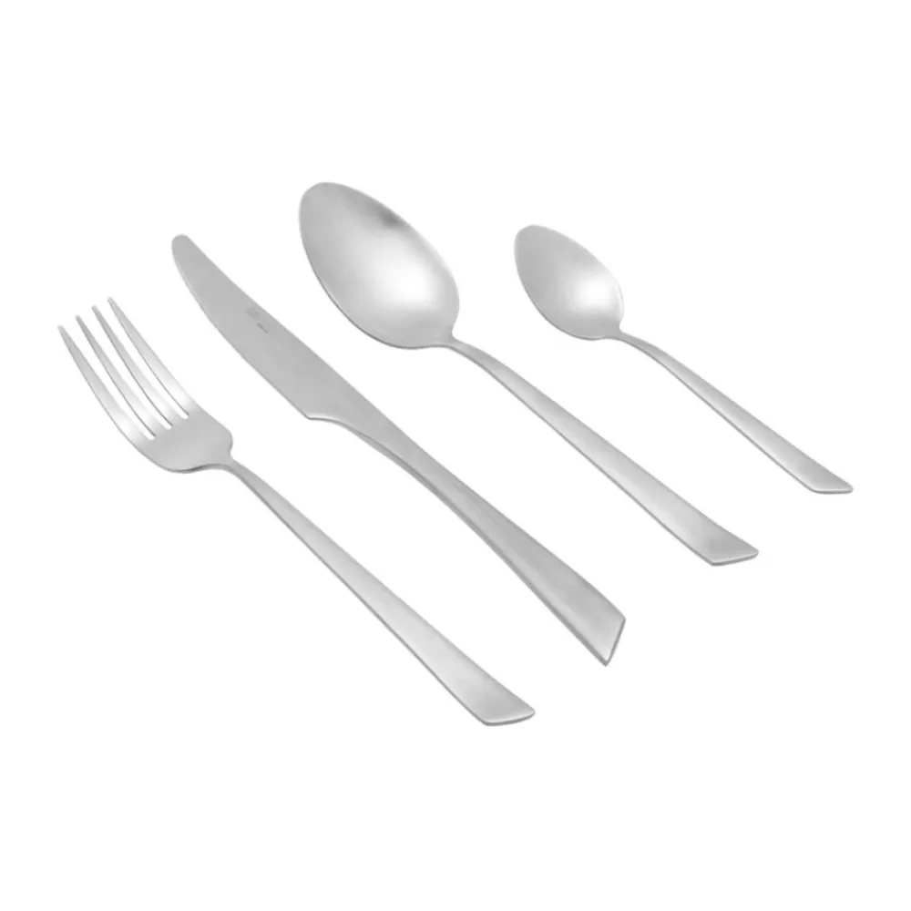 Zestaw sztućców 24 elementy Edge Silver * Estia Clearance