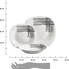 Zestaw talerzy obiadowych biały 18 szt 28/23/21,5 cm * VIVALTO