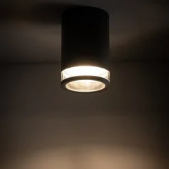 Zewnętrzna Lampa Sufitowa ROCK PRO Szary 1xE27 IP44 * Nowodvorski New