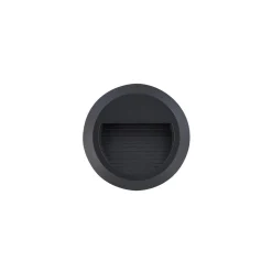 Zewnętrzna Oprawa Podtynkowa SIDEWALK Czarny 3W LED 3000K IP54 11cm * Nowodvorski Hot