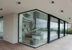 Zewnętrzna Oprawa Sufitowa EDESA Czarny 7W M 3000K IP54 * Nowodvorski Sale