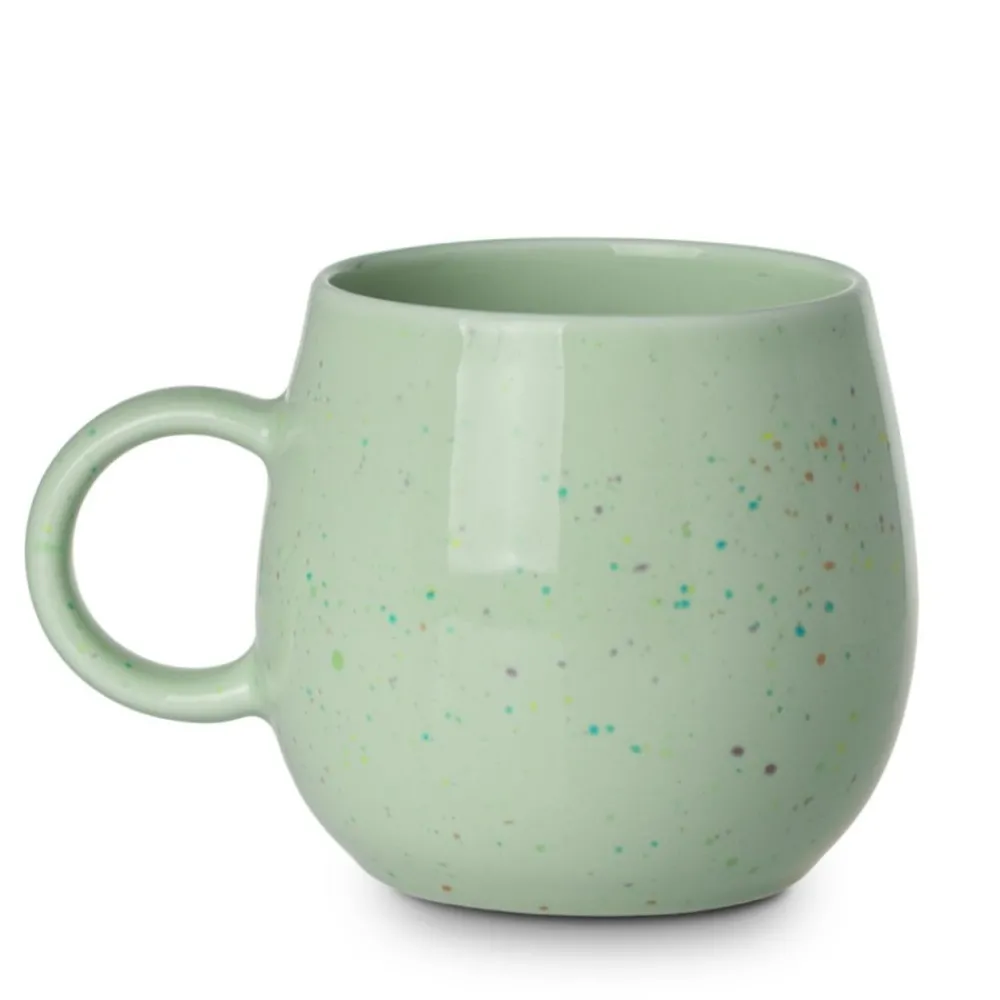Zielony kubek 480 ml Speckle Pop * Estia Clearance