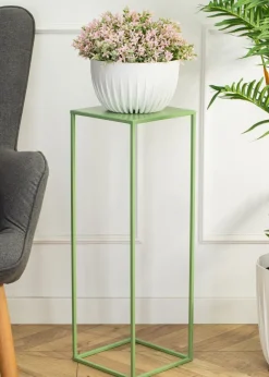 Zielony kwietnik stojący 70 cm * HowHomely Discount