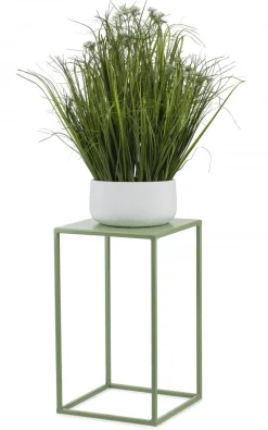 Zielony kwietnik stojący 40 cm * HowHomely New