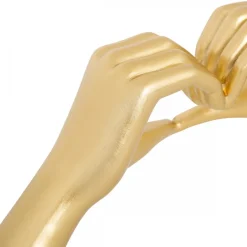 Złota figurka dekoracyjna Amy Hands * Atmosphera Hot
