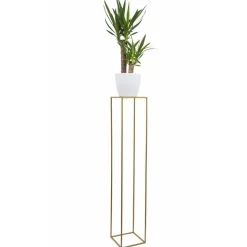 Złoty nowoczesny kwietnik stojący 100 cm LOFT
