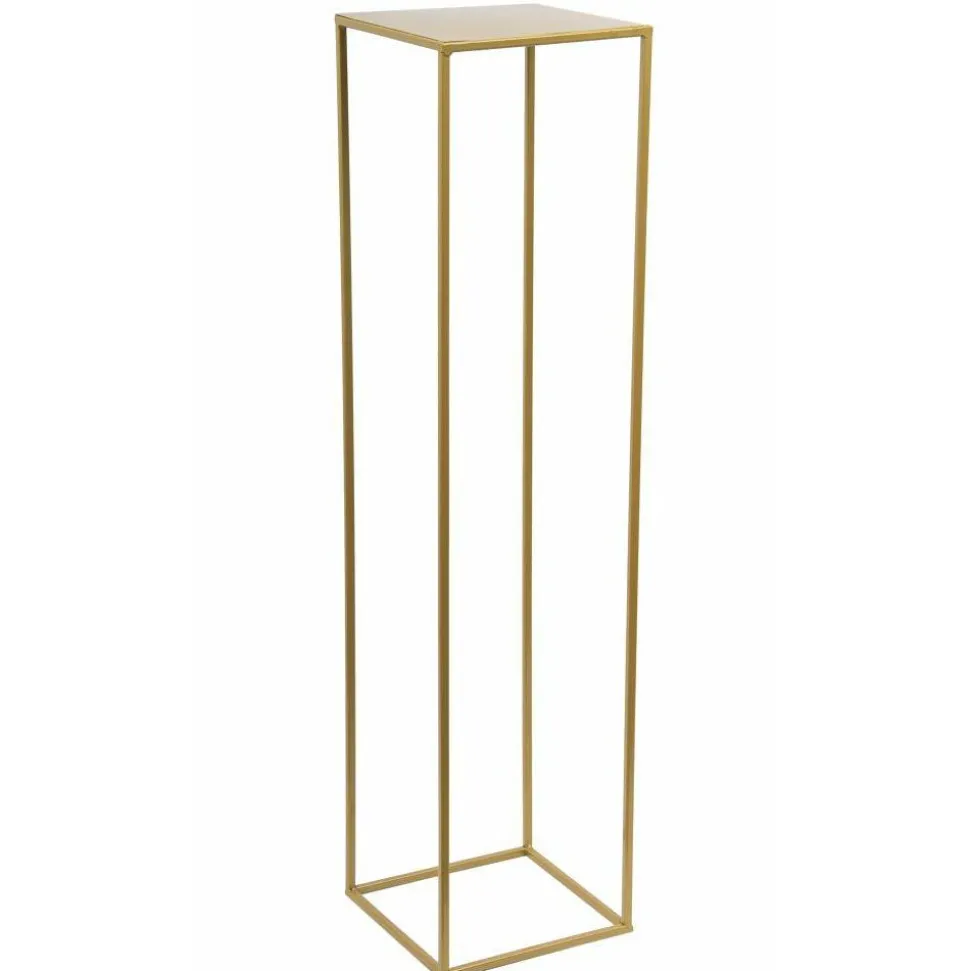 Złoty nowoczesny kwietnik stojący 100 cm LOFT
