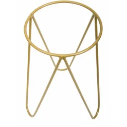 Złoty nowoczesny kwietnik Loft 45 cm * HowHomely Outlet