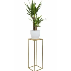 Złoty nowoczesny kwietnik stojący 70 cm LOFT * HowHomely Clearance