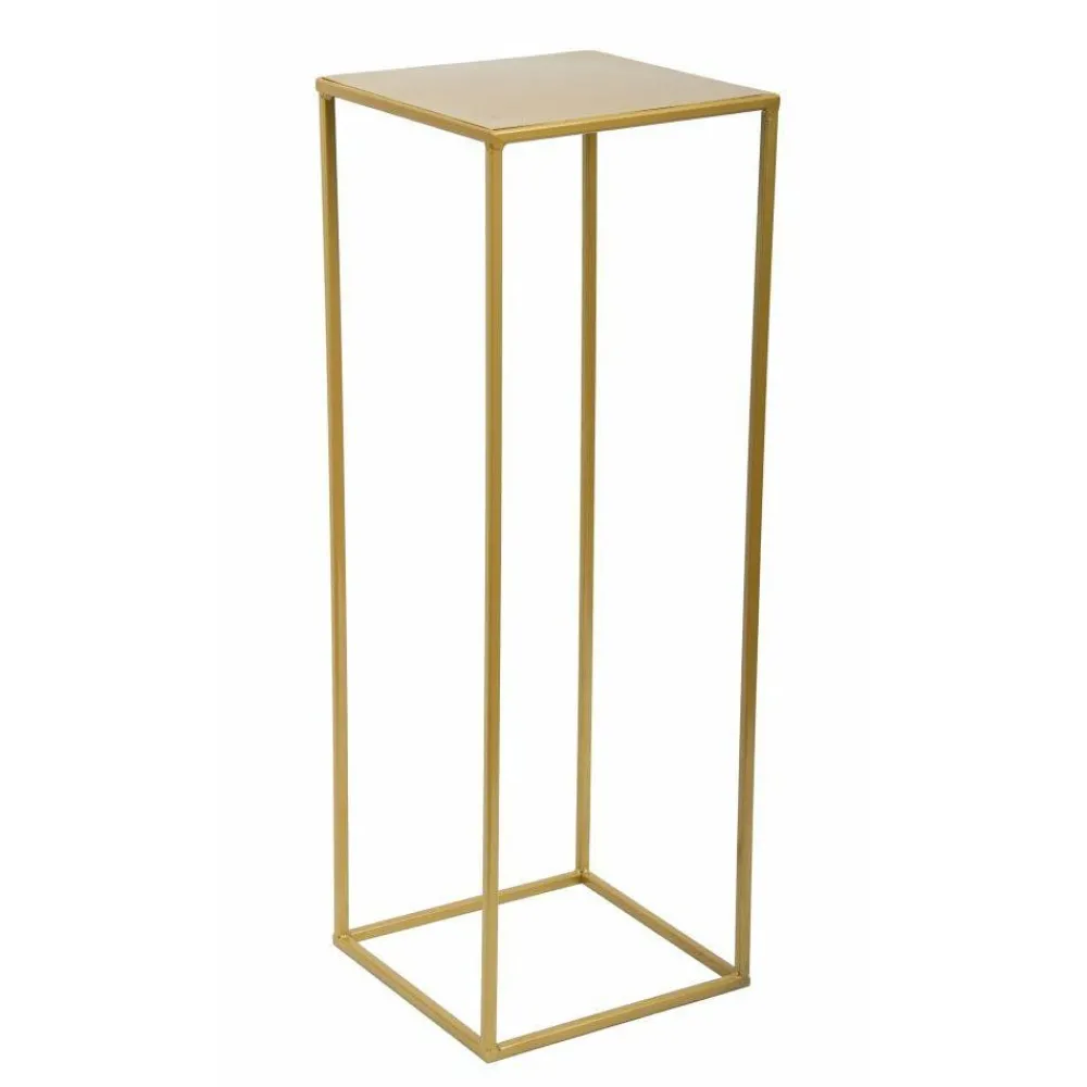Złoty nowoczesny kwietnik stojący 70 cm LOFT * HowHomely Clearance
